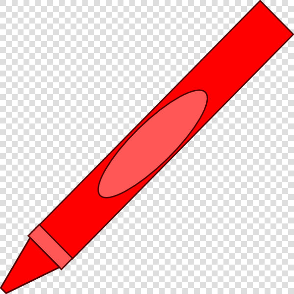 Transparent Crayon Clip Art   Red Crayon Clipart  HD Png DownloadTransparent PNG