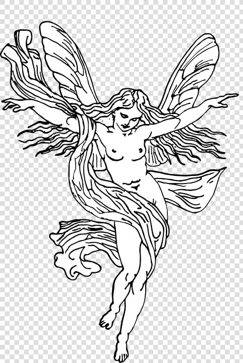 Art  Fairy  Nude  Sprite  Magic  Mystical  Fantasy   Fairy  HD Png DownloadTransparent PNG