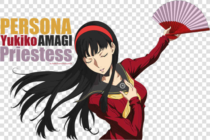 Yukiko Amagi Persona 4 Vector By Saenyanein  HD Png DownloadTransparent PNG