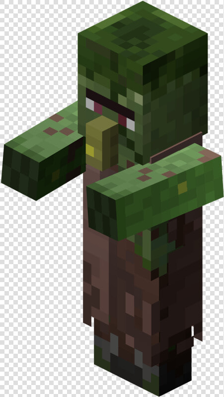 Minecraft Zombie Villager Gif   Png Download   Villageois Zombie Le Minecraft  Transparent PngTransparent PNG