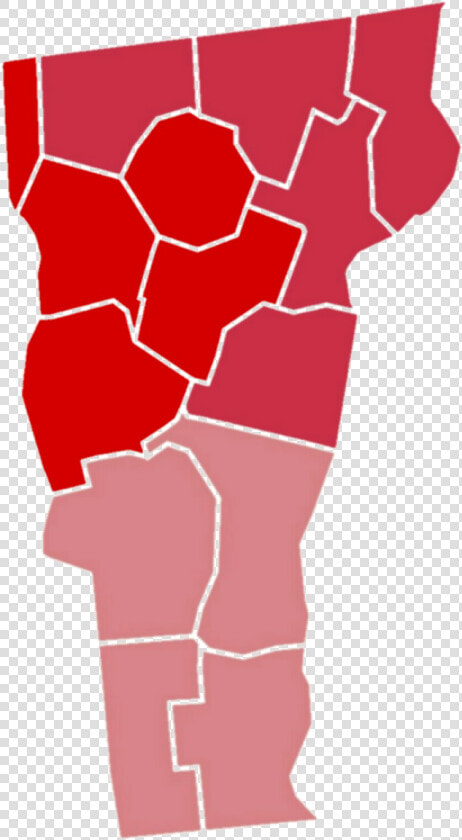 Vermont Gubernatorial Republican Primary  2018   Vermont Election Results By County  HD Png DownloadTransparent PNG