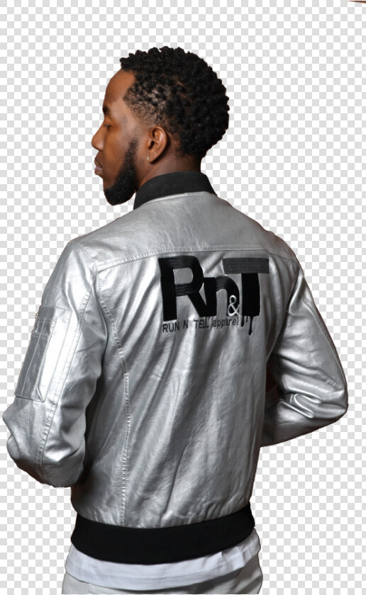 Rnt Silver Surfer Jacket   Leather Jacket  HD Png DownloadTransparent PNG