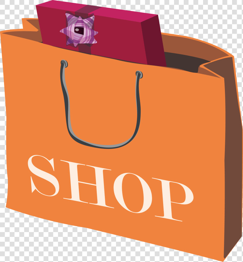 Gift Clipart Gift Bag   Sac De Shopping Dessin  HD Png DownloadTransparent PNG