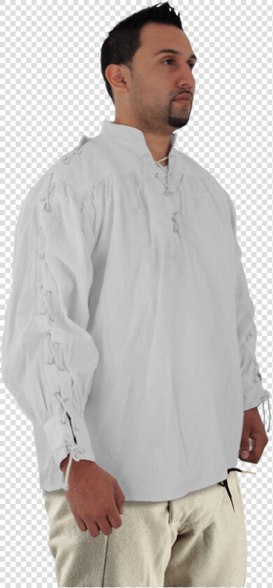 Laced Sleeved Medieval Shirt  HD Png DownloadTransparent PNG