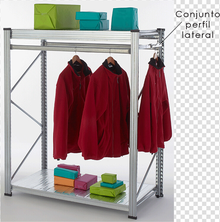 Mallas Expositoras Cromadas Para Estanterías   Shelf  HD Png DownloadTransparent PNG