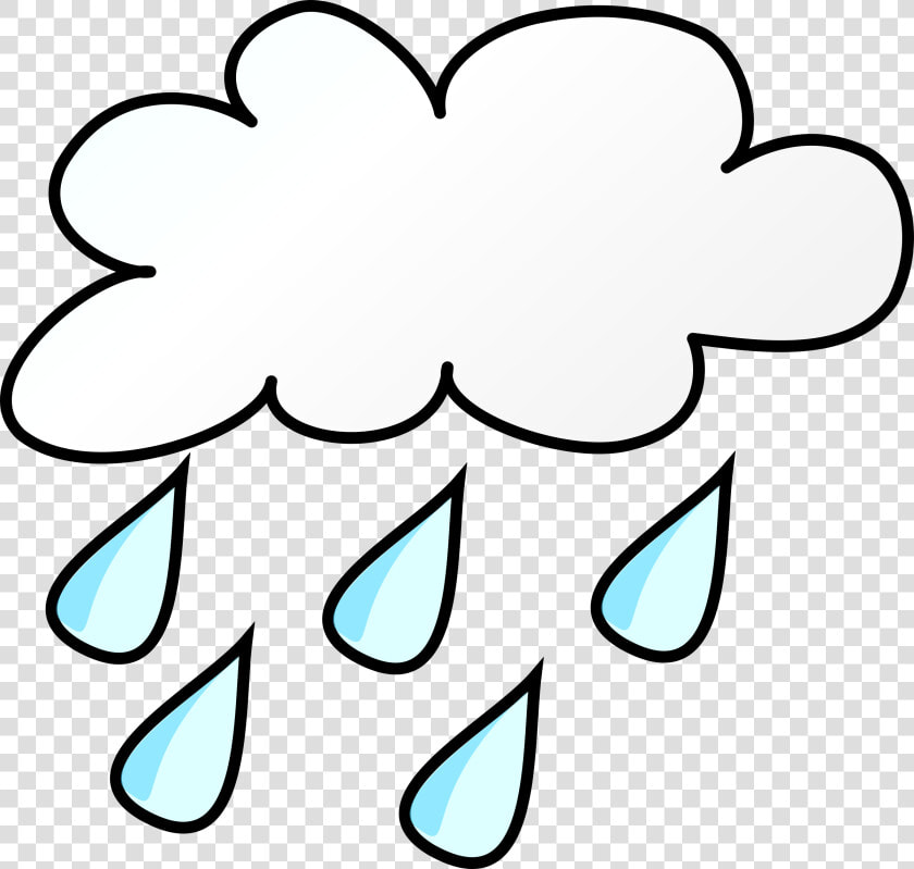 Rain Clip Arts   Rainy Weather Clip Art  HD Png DownloadTransparent PNG