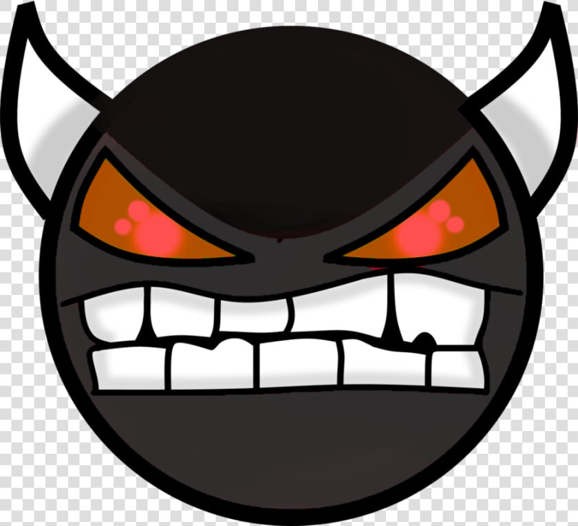 Geometry Dash Demon Png   Demon Face Geometry Dash  Transparent PngTransparent PNG