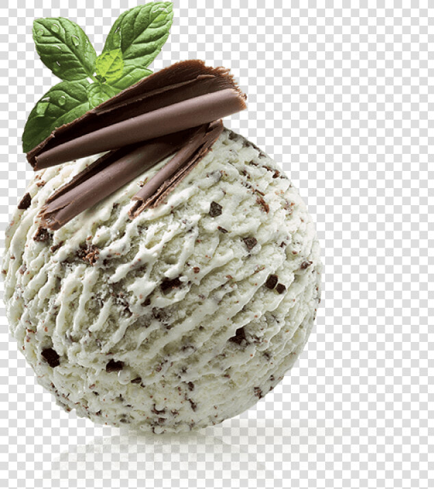 Mint Chocolate Ice Cream   Black Forest Ice Cream Scoop  HD Png DownloadTransparent PNG