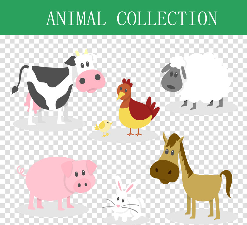 Domestic Pig Horse Speelboerderij Pierewiet Cattle   Free Clipart Farm Animals Transparent Background  HD Png DownloadTransparent PNG