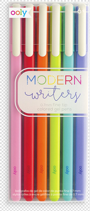 Modern Writers Colored Gel Pens   Pen  HD Png DownloadTransparent PNG