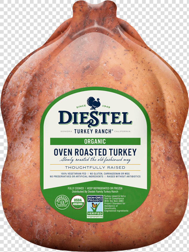 Dfr Organic Oven Roasted Whole Turkey Rendering   Turkey In Packaging  HD Png DownloadTransparent PNG