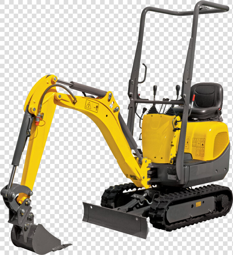 New Mini Excavator   Wacker Neuson Mini Digger  HD Png DownloadTransparent PNG