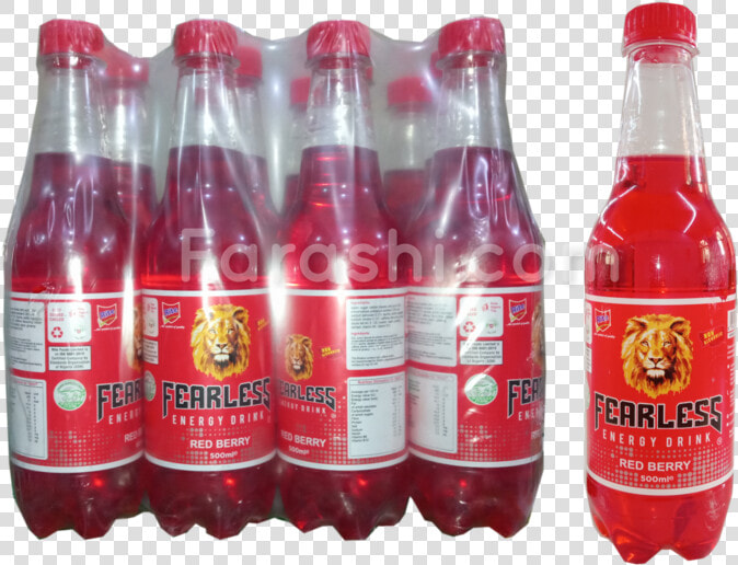 Fearless Red Berry Energy Drink 500ml X 12 Count   Frucade  HD Png DownloadTransparent PNG