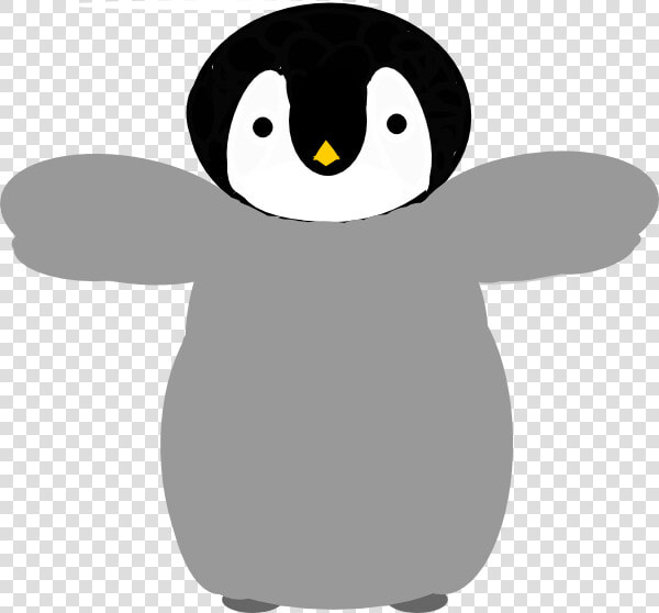 Penguin Svg Clip Arts   Baby Penguin Clip Art  HD Png DownloadTransparent PNG