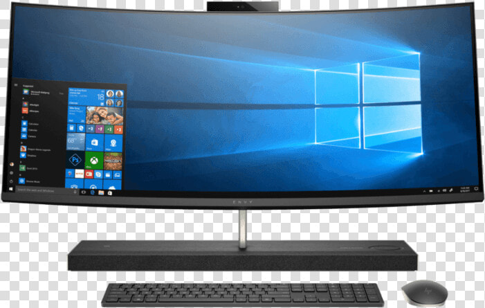 Hp Envy Curved All In One  HD Png DownloadTransparent PNG