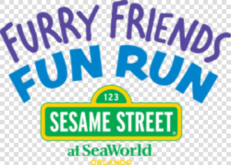 Furry Friends Fun Run At Sesame Street At Seaworld   Sesame Street Sign  HD Png DownloadTransparent PNG