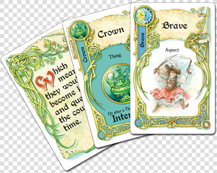 Ouat3cardfanlayered   Card Game Fairy Tale Once Upon A Time  HD Png DownloadTransparent PNG