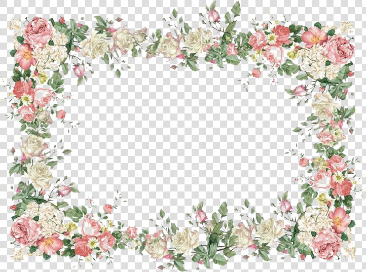 Square Flower Frame Png High Quality Image   Background Transparent Flower Frame  Png DownloadTransparent PNG