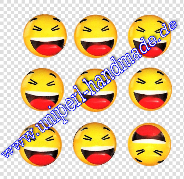 Emoji Cabochon  14 Mm  Smiling Face Smiling With Open   Smiley  HD Png DownloadTransparent PNG