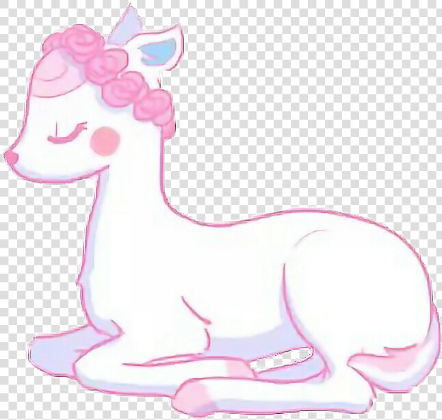  pastel  kawaii  pastelgoth  deer  tumblr  aesthetic   Cartoon  HD Png DownloadTransparent PNG