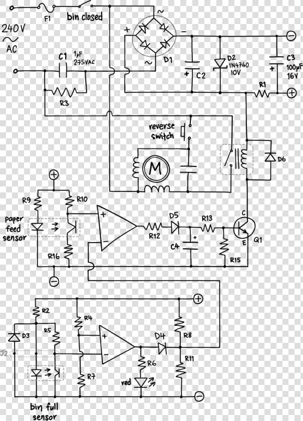 Fellowes Shredder Parts Diagram  HD Png DownloadTransparent PNG