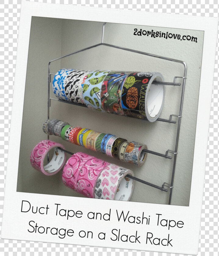 Duct Tape Storage Idea   Duct Tape Storage Ideas  HD Png DownloadTransparent PNG