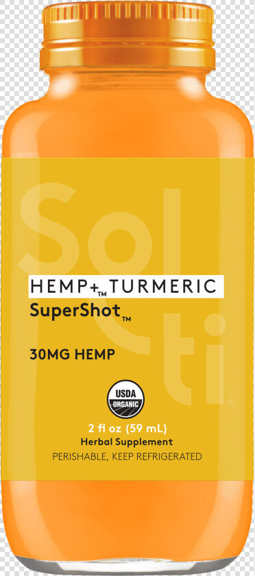 Hemp Turmeric Supershot™   Turmeric Super Shots  HD Png DownloadTransparent PNG