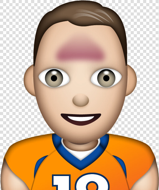 Sm Manning   Emoji With A Big Forehead  HD Png DownloadTransparent PNG