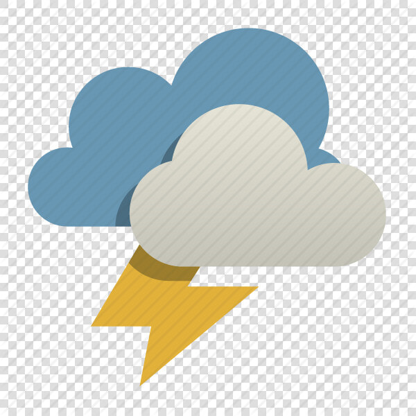 Cloud Clipart Thunderstorm   Thunderstorm Weather Icon  HD Png DownloadTransparent PNG