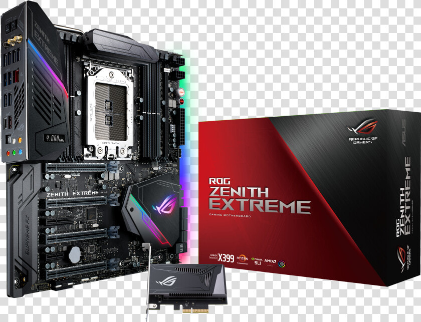 Asus X399 Zenith Extreme  HD Png DownloadTransparent PNG