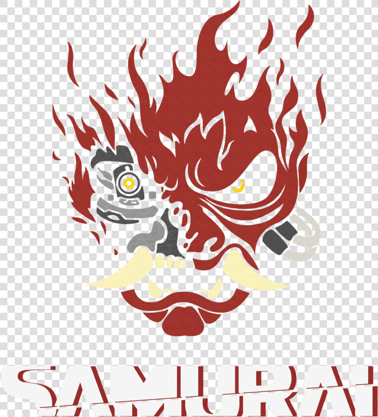 Cyberpunk 2077 Samurai Logo Png  Transparent PngTransparent PNG