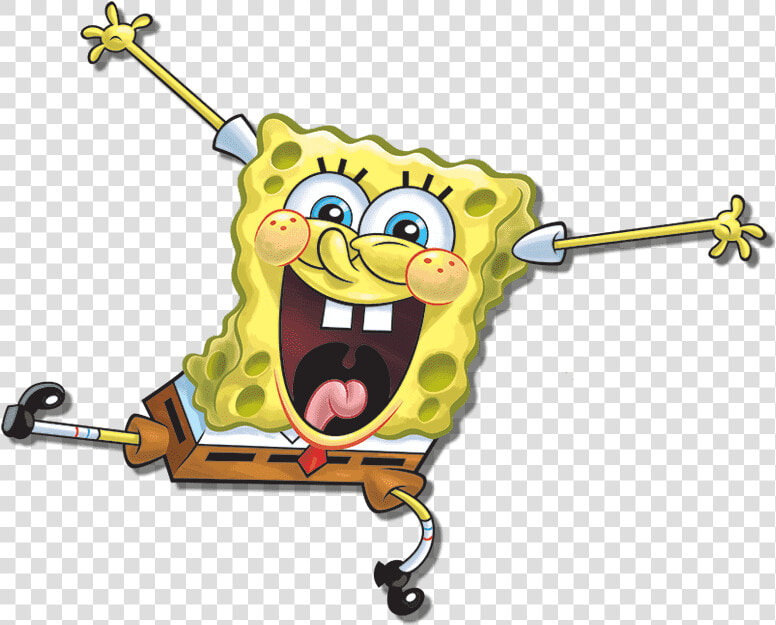 Spongebob Characters   Spongebob With White Background  HD Png DownloadTransparent PNG