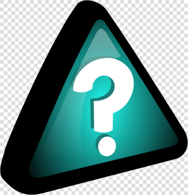 Question Mark In A Triangle 3d Vector Clip Art   Question Mark Logo 3d  HD Png DownloadTransparent PNG