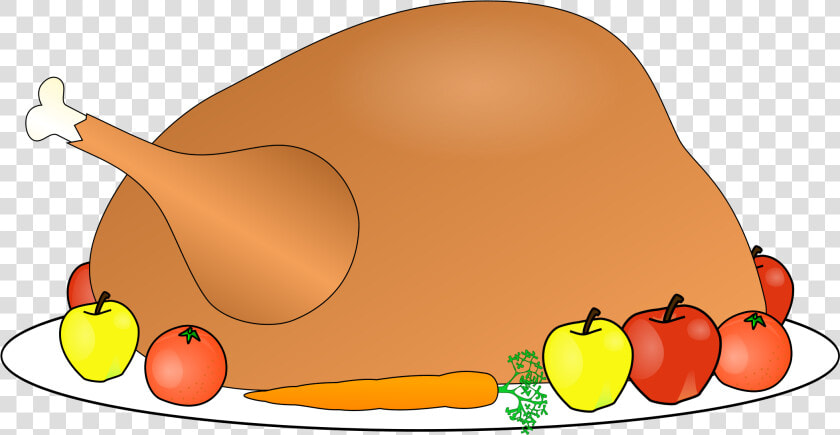 Cornucopia Thanksgiving Feast Transparent Clipart Free   Turkey Dinner Clip Art  HD Png DownloadTransparent PNG