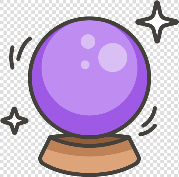 Transparent Crystal Clipart   Emoji Crystal Ball Png  Png DownloadTransparent PNG