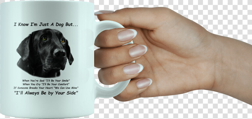 Black Labrador Retriever  Black Lab  White 11oz Mug   Labrador Retriever  HD Png DownloadTransparent PNG