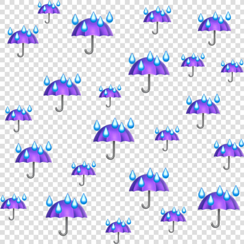  emoji  background  paraguas  rain  lluvia  blue  azul   Emoji Lluvia  HD Png DownloadTransparent PNG