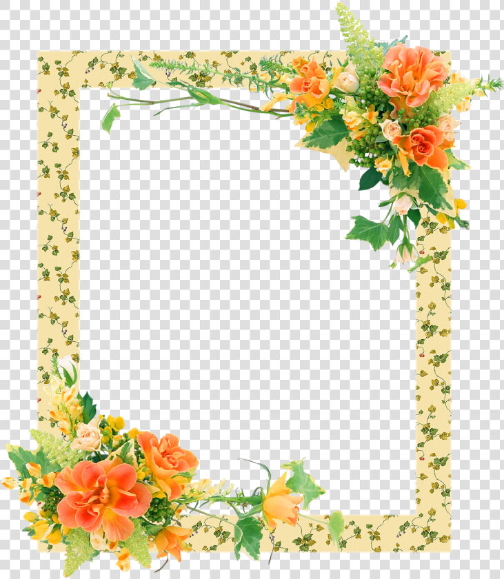 ღfondos De Pantalla Y Mucho Másღ≈   Flower Frames  HD Png DownloadTransparent PNG