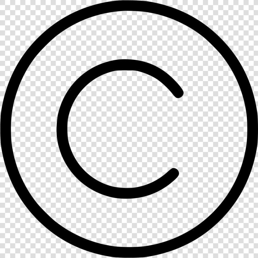 Copyright Png Transparent   Thin Line Clock Icon  Png DownloadTransparent PNG