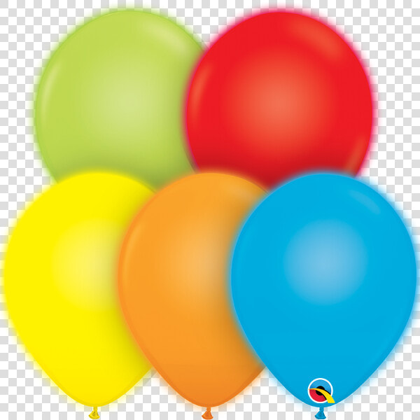 Balão Com Led Q lite Balloons Pacote Com 5 Unid  HD Png DownloadTransparent PNG