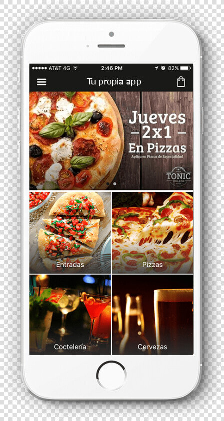 App Para Restaurantes   Smartphone  HD Png DownloadTransparent PNG