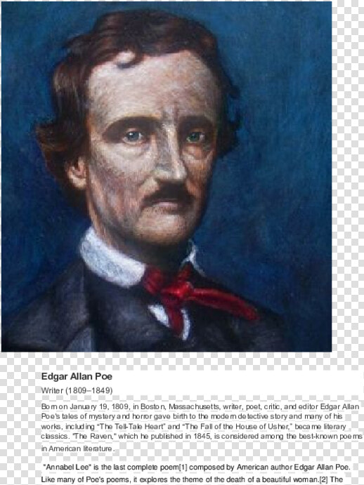 Transparent Edgar Allan Poe Png   Edgar Allan Poe  Png DownloadTransparent PNG