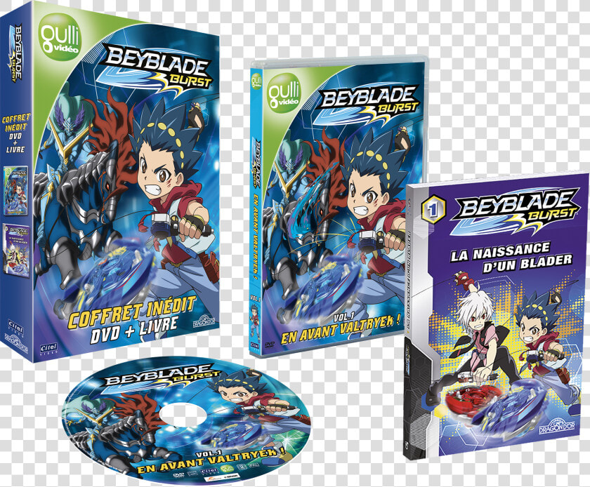 Beyblade 3d Coffretdvd Livre  HD Png DownloadTransparent PNG