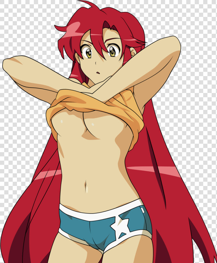 Tengen Toppa Gurren Lagann Layout Beautiful Background    Gurren Lagann Yoko Littner  HD Png DownloadTransparent PNG