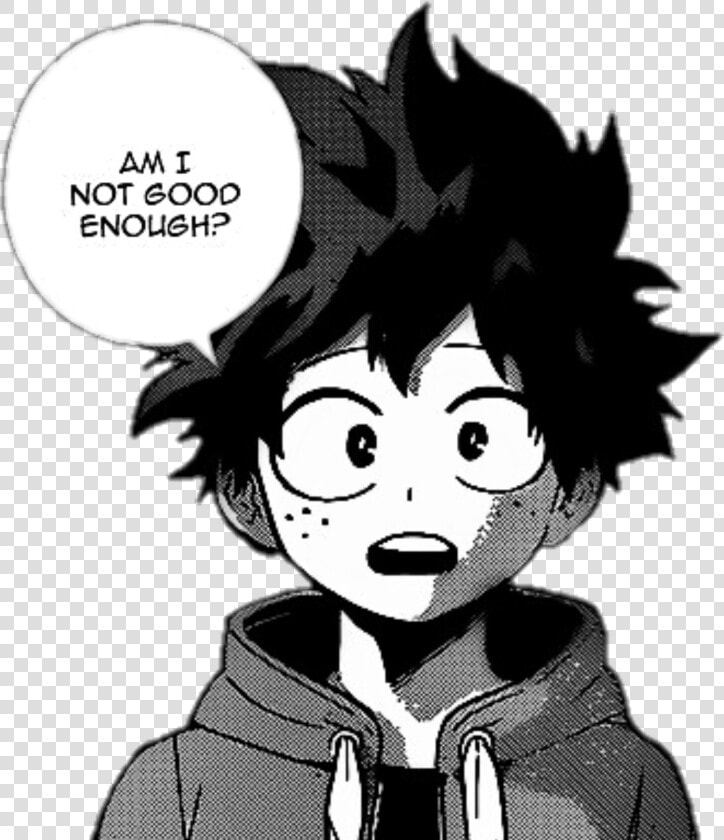  deku  manga  mangatext  anime  bnha  midoriya  izuku   Todoroki Black And White  HD Png DownloadTransparent PNG