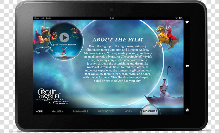 Cirque Du Soleil Landscape Kindle Fire About Page   Cirque De Soleil Worlds Away  HD Png DownloadTransparent PNG