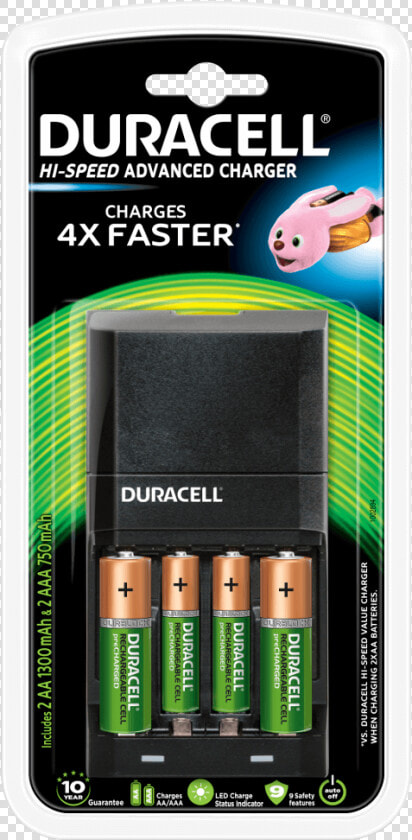 Rechargeable Aa Battery With Charger  HD Png DownloadTransparent PNG