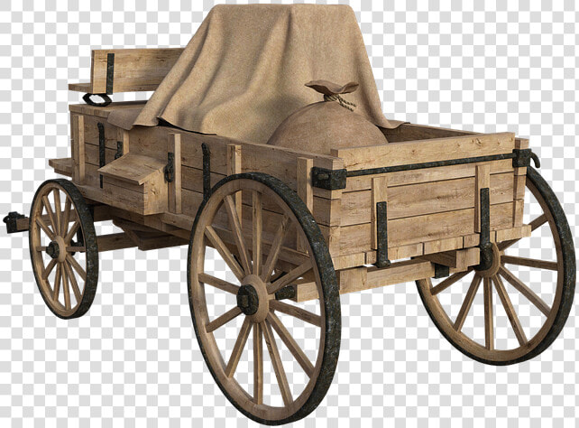 Wagon  Items  Covered  Wheels  Antique  Old  Horse   Old Items Png  Transparent PngTransparent PNG