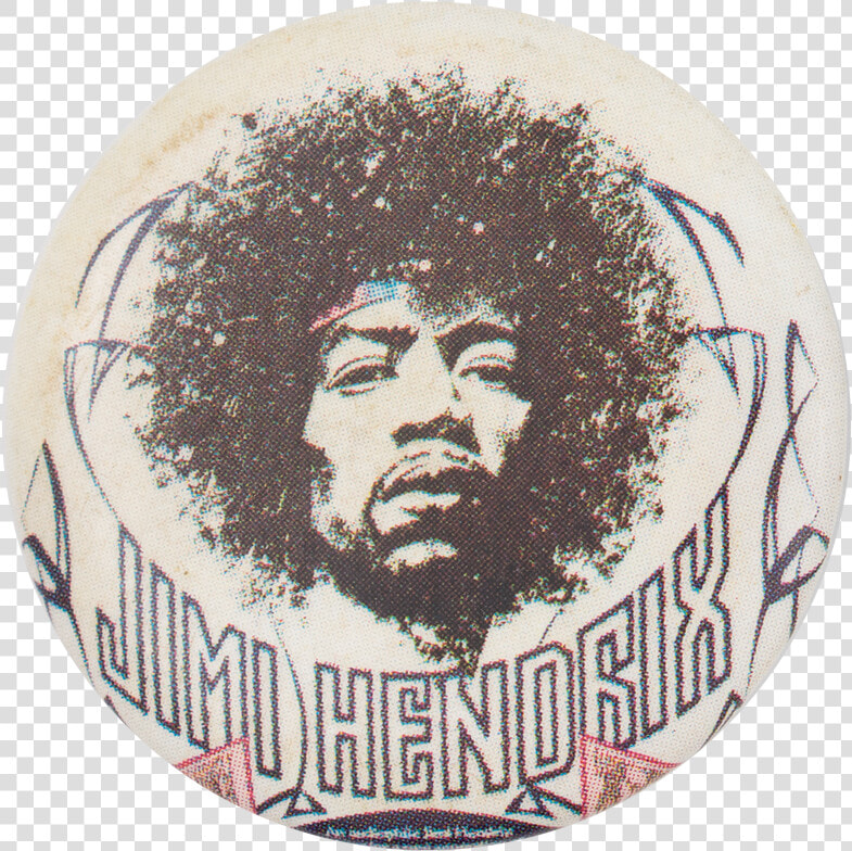 Jimi Hendrix Music Button Museum   Badge  HD Png DownloadTransparent PNG