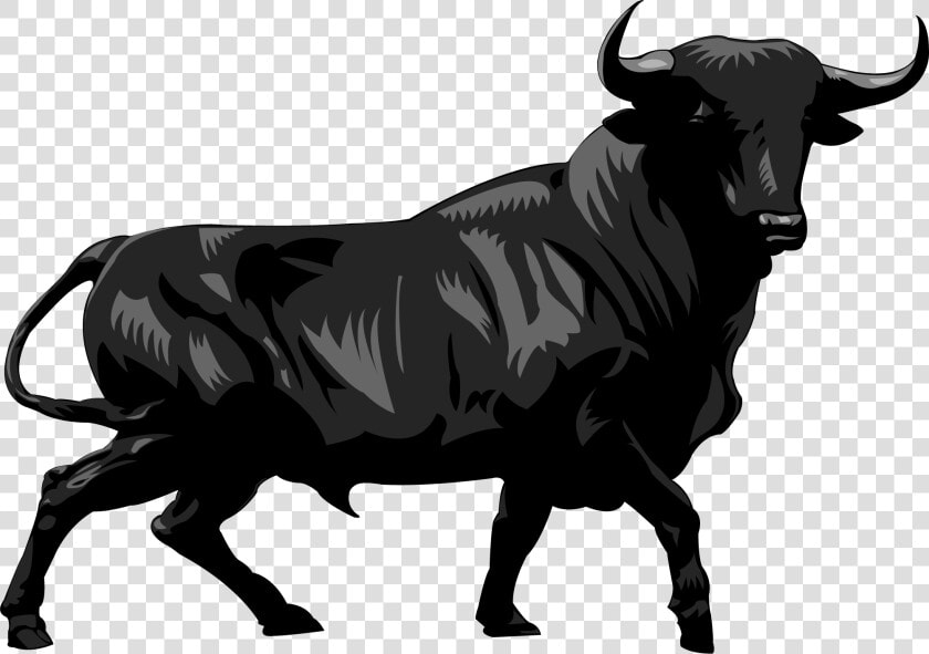 Charging Bull Wall Street Illustration   Wall Street Bull Png  Transparent PngTransparent PNG